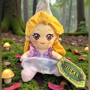 Glinda Witch The Wizard of Oz Wicked Movie Toy 9” Stuffed Animal Plush